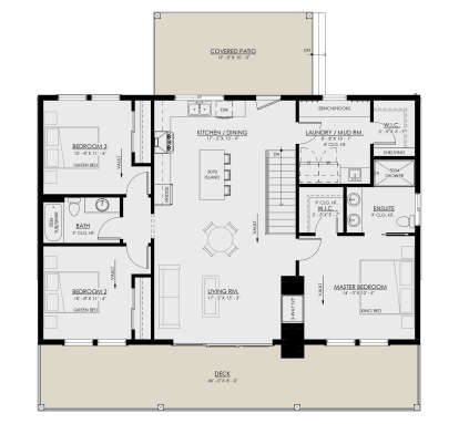 Main Floor  for House Plan #8937-00015
