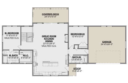 Main Floor  for House Plan #1462-00097