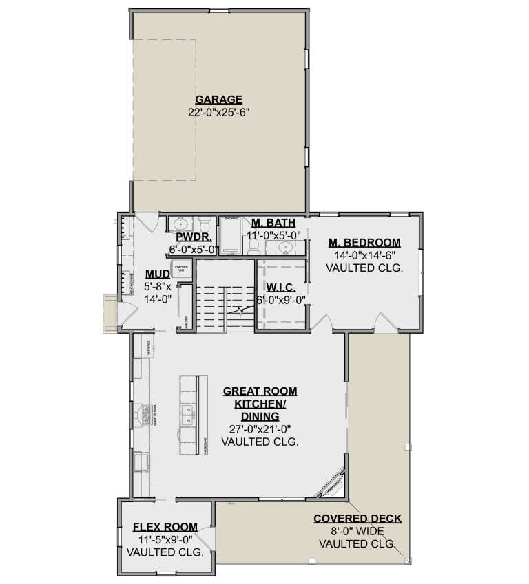 House Plan House Plan #30588 Drawing 1