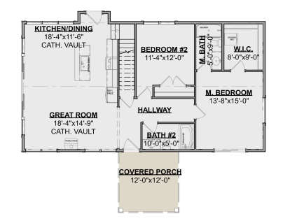 Main Floor  for House Plan #1462-00101