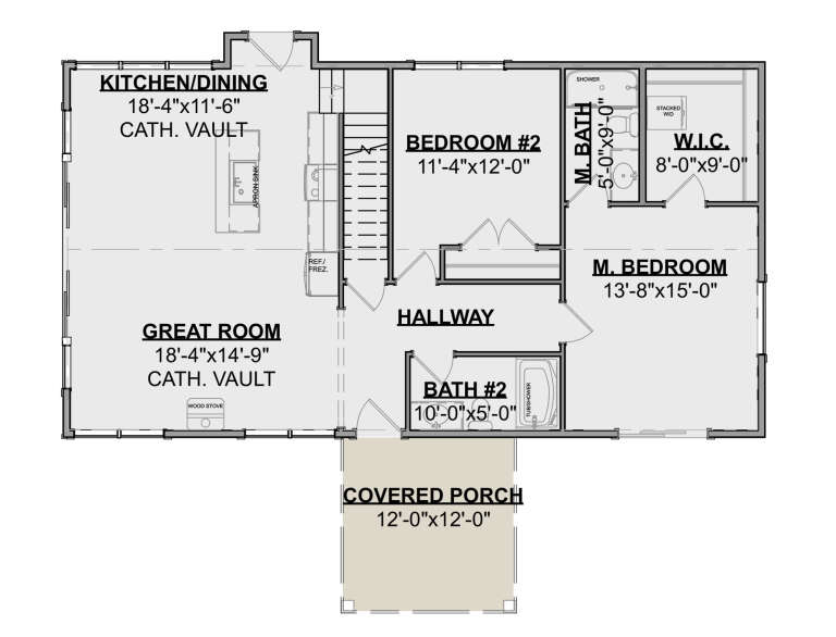 House Plan House Plan #30591 Drawing 1