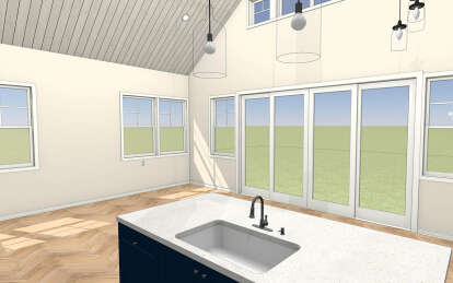 Modern Farmhouse House Plan #1462-00101 Additional Photo