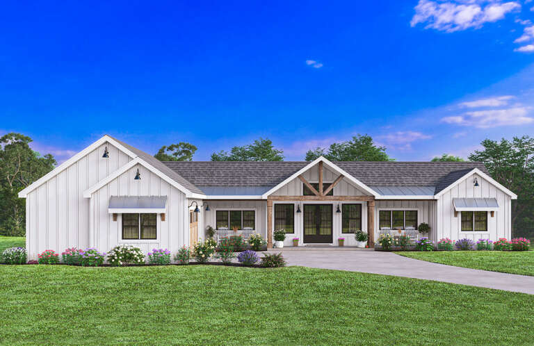 House Plan House Plan #30594 Front Elevation 