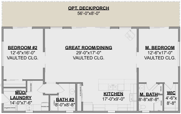 House Plan House Plan #30599 Drawing 1