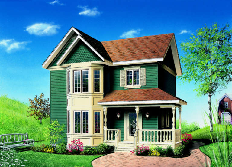 House Plan House Plan #306 Front Elevation