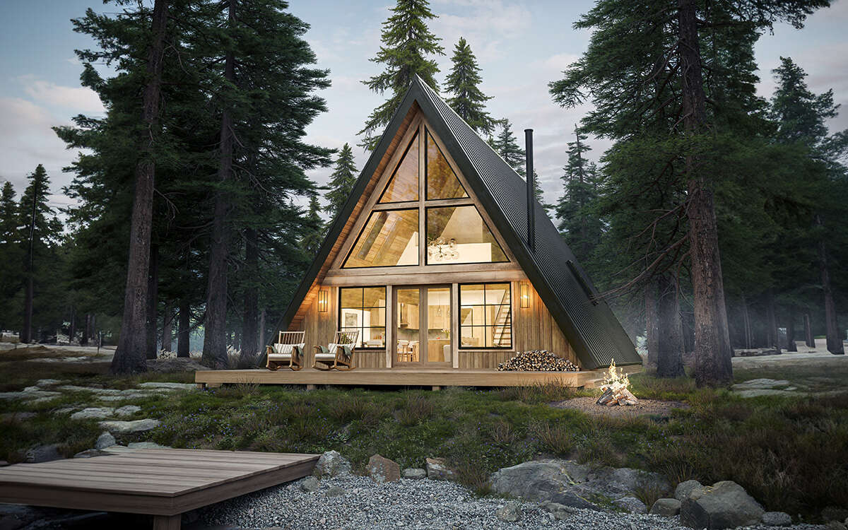 HousePlans A Frame 8937-00018