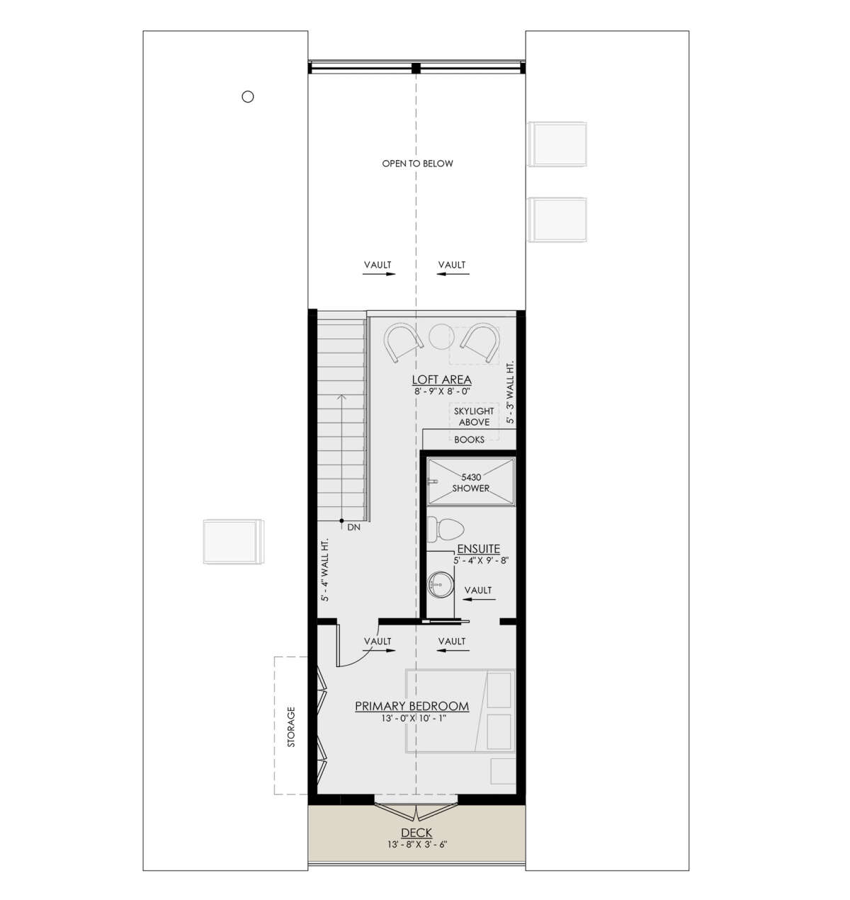 HousePlans A Frame 8937-00018 floor plan 2