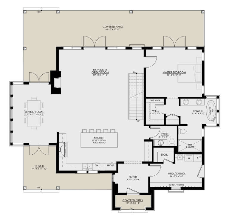 House Plan House Plan #30603 Drawing 1