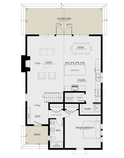Main Floor  for House Plan #8937-00021