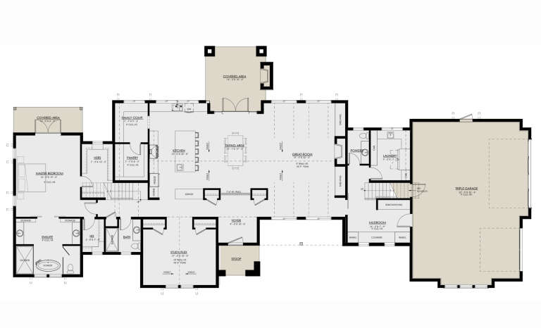 House Plan House Plan #30609 Drawing 1