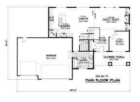 Main Floor for House Plan #098-00085
