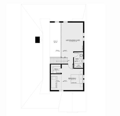 Second Floor for House Plan #8937-00025
