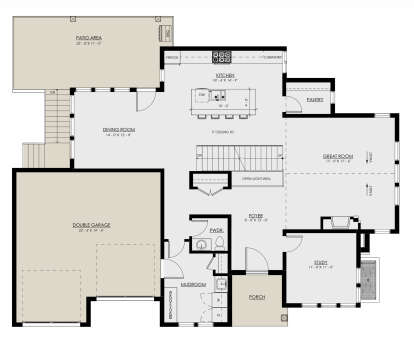 Main Floor for House Plan #8937-00030