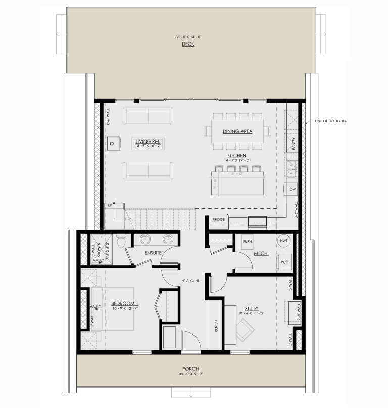 House Plan House Plan #30617 Drawing 1