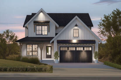 Modern Farmhouse House Plan #8937-00033 Elevation Photo