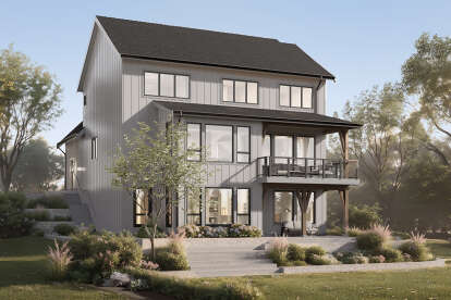 Modern Farmhouse House Plan #8937-00033 Elevation Photo