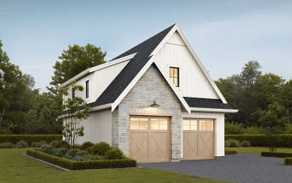 Modern Farmhouse House Plan #8937-00034 Elevation Photo