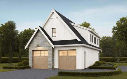 Modern Farmhouse House Plan #8937-00034 Elevation Photo