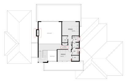 Second Floor for House Plan #8937-00035