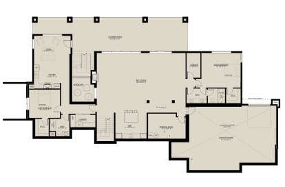 Basement for House Plan #8937-00035