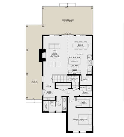 Main Floor  for House Plan #8937-00037