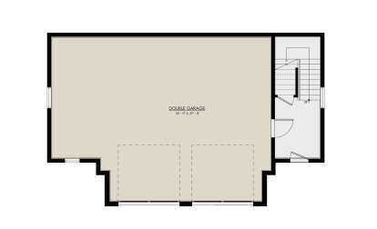 Garage Floor for House Plan #8937-00038