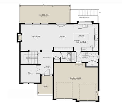 Main Floor for House Plan #8937-00040