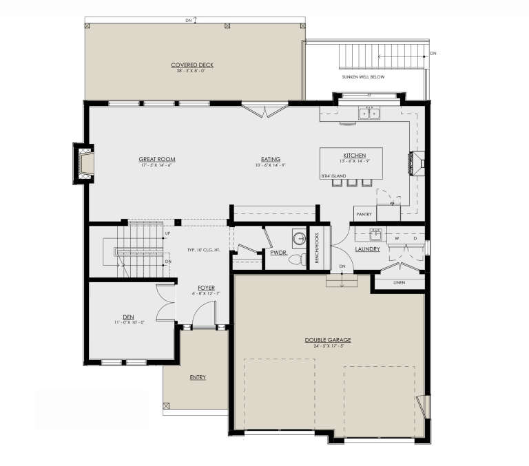 House Plan House Plan #30625 Drawing 1