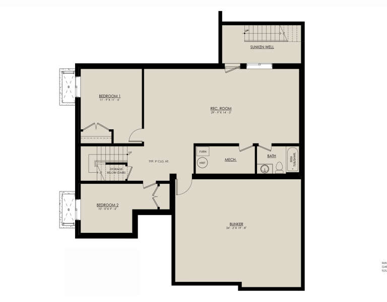 House Plan House Plan #30625 Drawing 3