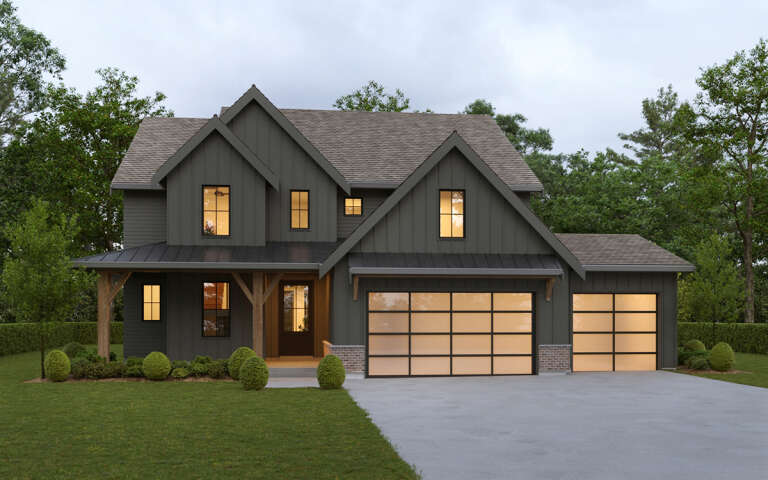 House Plan House Plan #30628 Front Elevation 