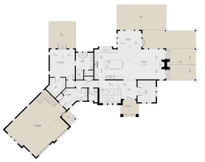 Main Floor  for House Plan #8937-00043
