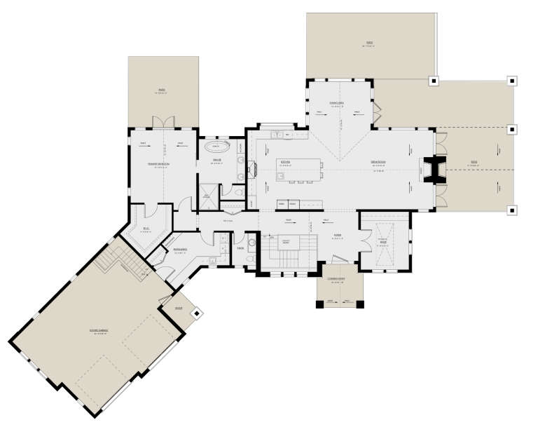 House Plan House Plan #30629 Drawing 1