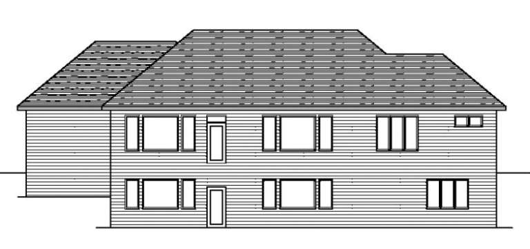 Traditional House Plan #098-00087 Elevation Photo