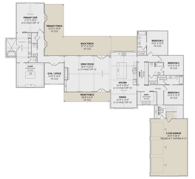 House Plan House Plan #30631 Drawing 1