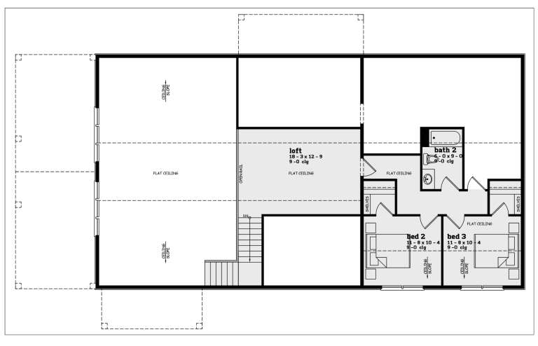 House Plan House Plan #30633 Drawing 2