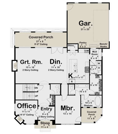 Main Floor  for House Plan #963-00886