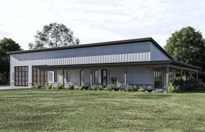 Barn House Plan #963-00888 Elevation Photo