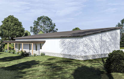 Barn House Plan #963-00888 Elevation Photo
