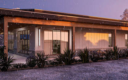 Barn House Plan #963-00888 Elevation Photo