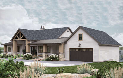 Craftsman House Plan #963-00889 Elevation Photo