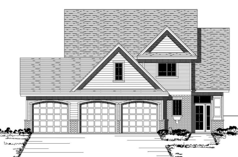House Plan House Plan #3064 Front Elevation