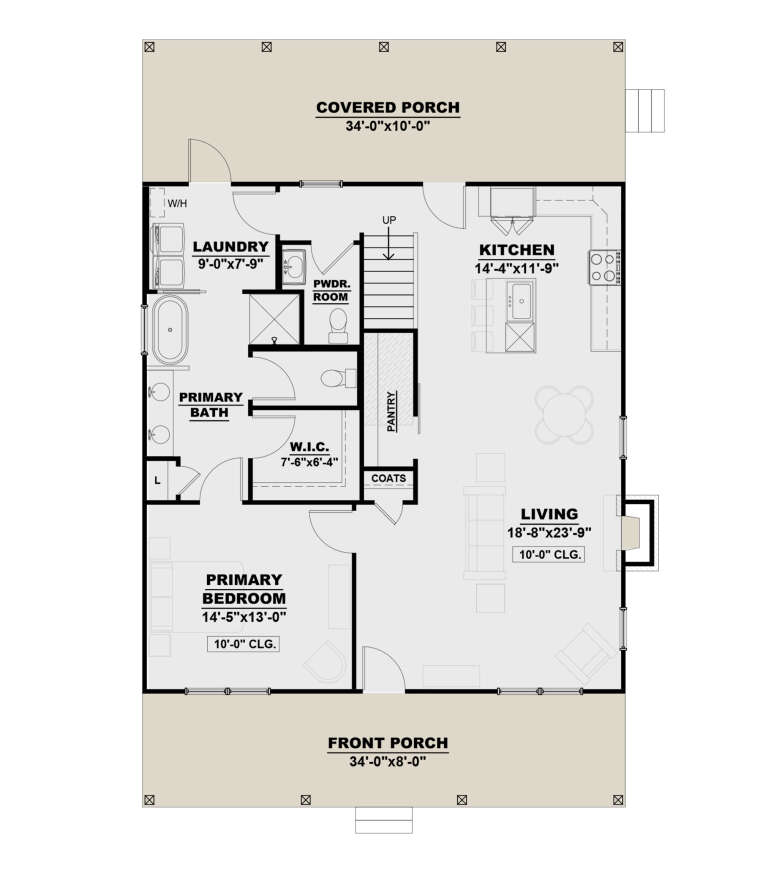House Plan House Plan #30641 Drawing 1