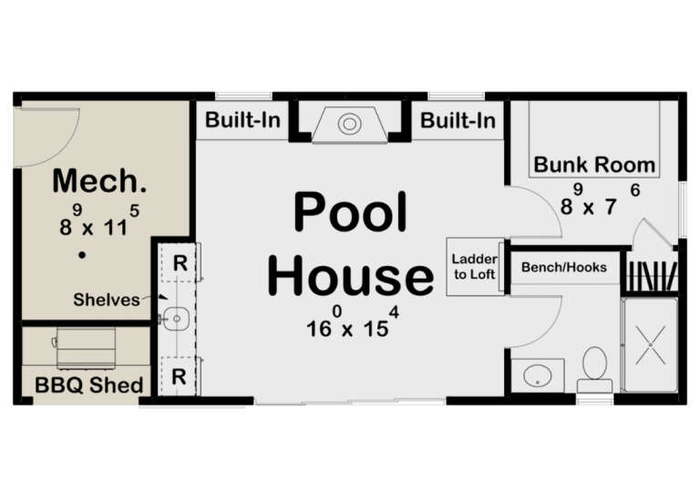 House Plan House Plan #30647 Drawing 1