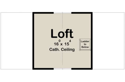 Loft for House Plan #963-00892