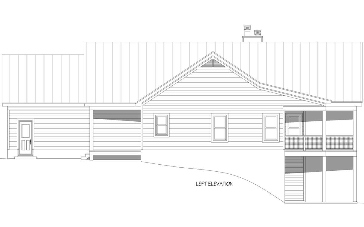 Craftsman Plan - 1,485 Square Feet, 2 Bedrooms, 2 Bathrooms | Floor ...