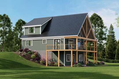 Mountain House Plan #940-00989 Elevation Photo