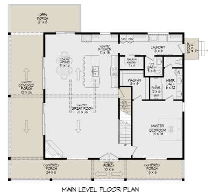 Main Floor  for House Plan #940-00989
