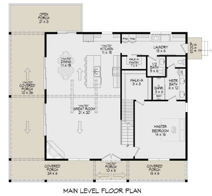 Main Floor  for House Plan #940-00989