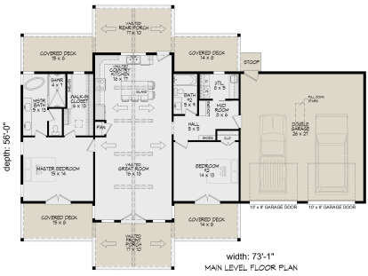 Main Floor  for House Plan #940-00990