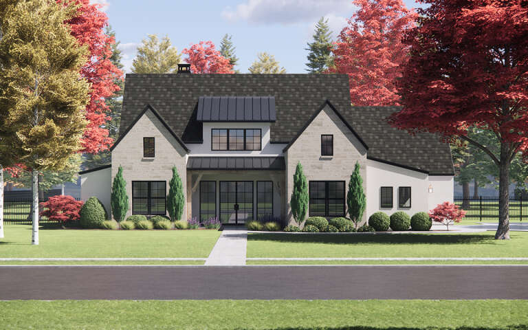 House Plan House Plan #30657 Front Elevation 